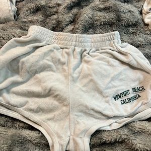 brandy melville teddy shorts
